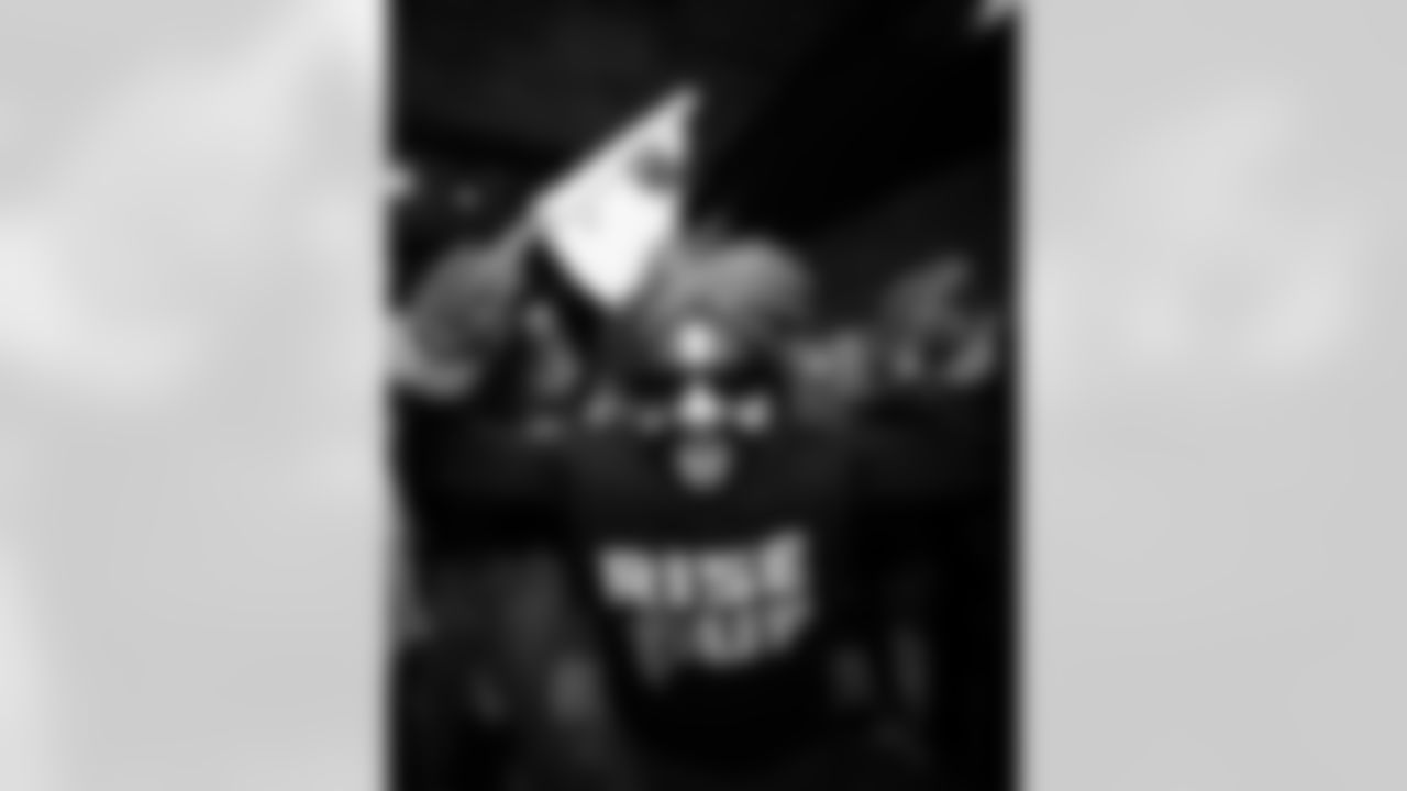 Scenes from Falcons Haus presented by Airbnb at Fotografiska Berlin in Berlin, Germany on Saturday, November 8, 2025. (Photo by Jay Bendlin/Atlanta Falcons)