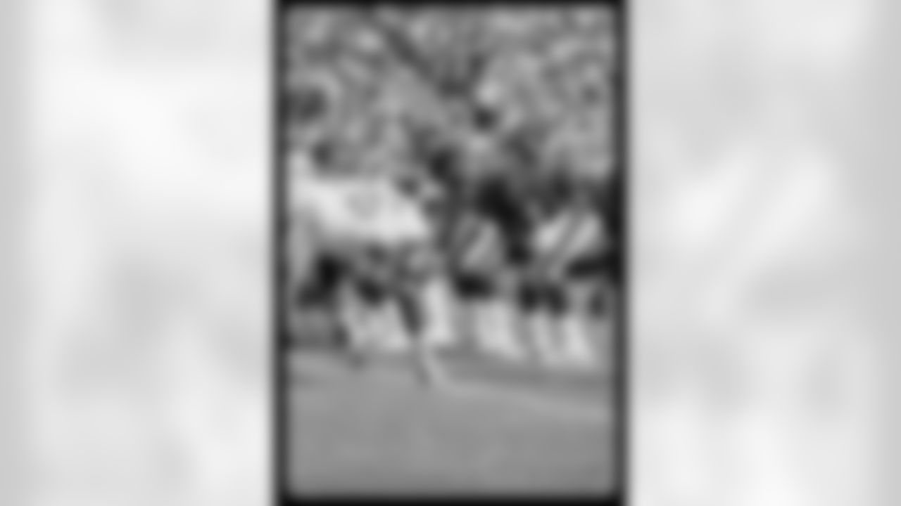 Photograph from the Falcons game vs the Los Angeles Rams on October 11, 1981.