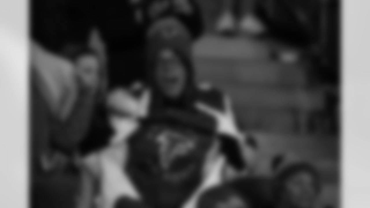 Fans during the Week 10 Game against the Indianapolis Colts at Olympic Stadium in Berlin, Germany on Sunday, November 9, 2025. (Photo by Taylor McLaughlin/Atlanta Falcons)