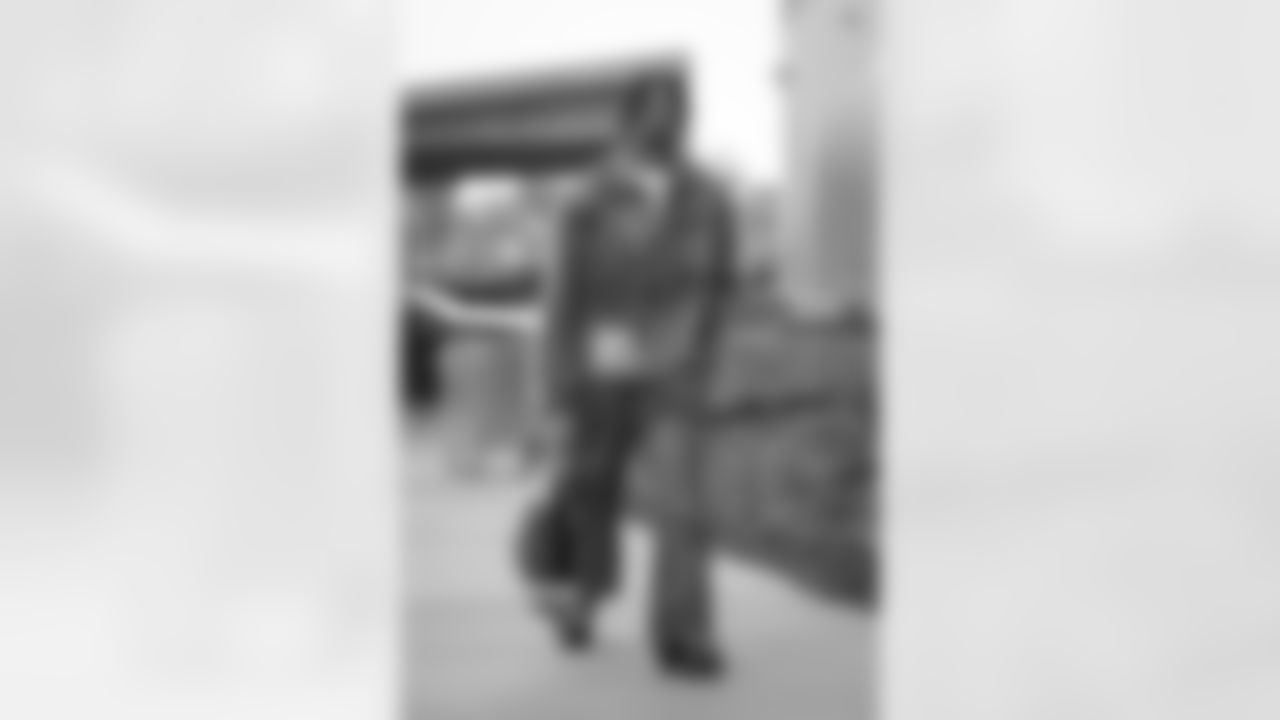 Atlanta Falcons cornerback A.J. Terrell Jr. #24 arrives before the Week 17 Game against the Los Angeles Rams at Mercedes-Benz Stadium in Atlanta, Georgia on Monday, December 29, 2025. (Photo by Jay Bendlin/Atlanta Falcons)