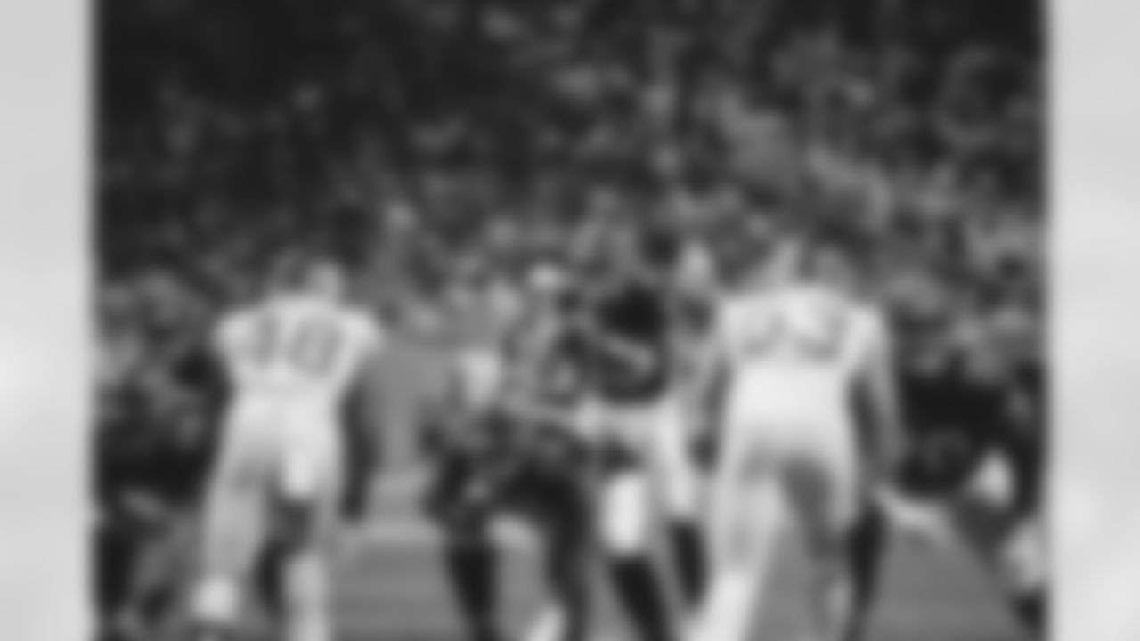 Film frames during the Week 17 Game against the Los Angeles Rams at Mercedes-Benz Stadium in Atlanta, Ga. on Monday, December 29, 2025. (Photo by Matthew Dingle/Atlanta Falcons)