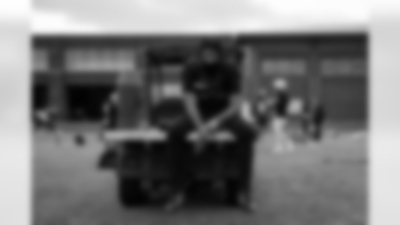 Atlanta Falcons cornerback Mike Ford Jr. #28 during practice at Atlanta Falcons Training Facility in Flowery Branch, Georgia, on Thursday, November 20, 2025. (Photo by Jay Bendlin/Atlanta Falcons)