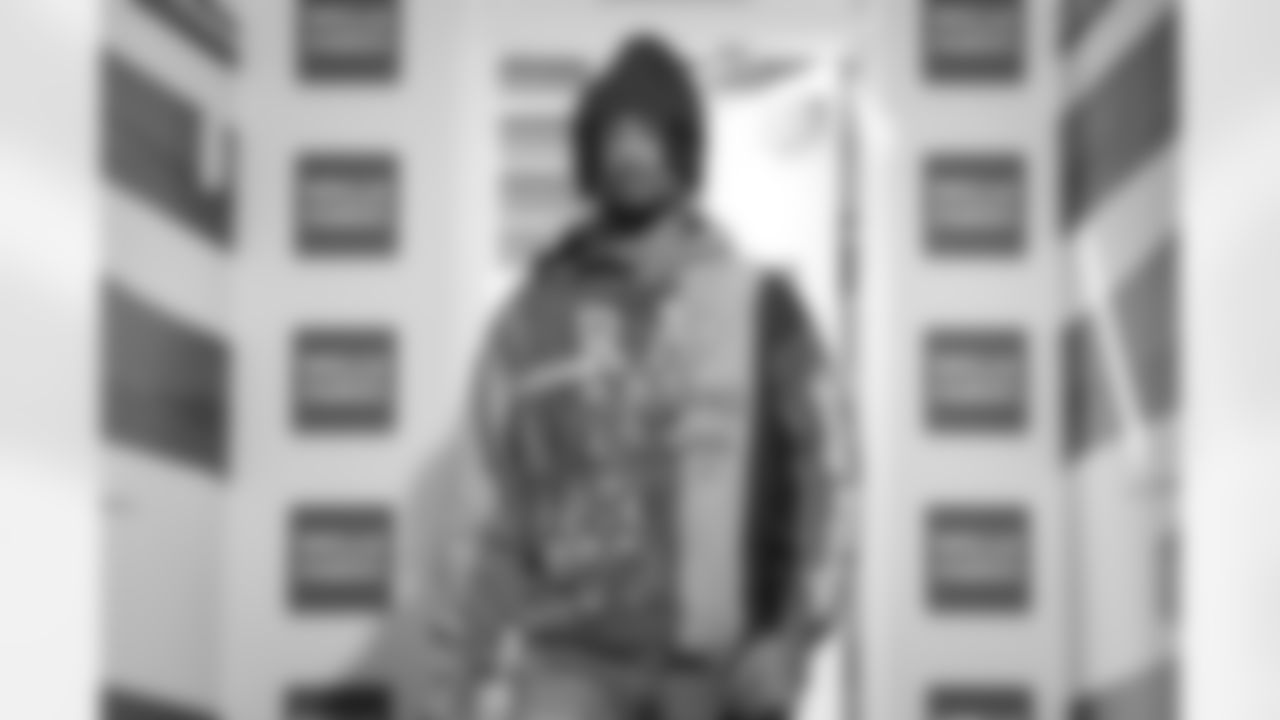 Atlanta Falcons cornerback A.J. Terrell Jr. #24 arrives before the Week 18 Game against the New Orleans Saints at Mercedes-Benz Stadium in Atlanta, Georgia on Sunday, January 4, 2026. (Photo by Jay Bendlin/Atlanta Falcons)