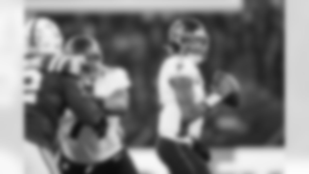 Atlanta Falcons quarterback Michael Penix Jr. #9 during the Week 10 Game against the Indianapolis Colts at Olympic Stadium in Berlin, Germany on Sunday, November 9, 2025. (Photo by Brandon Magnus/Atlanta Falcons)