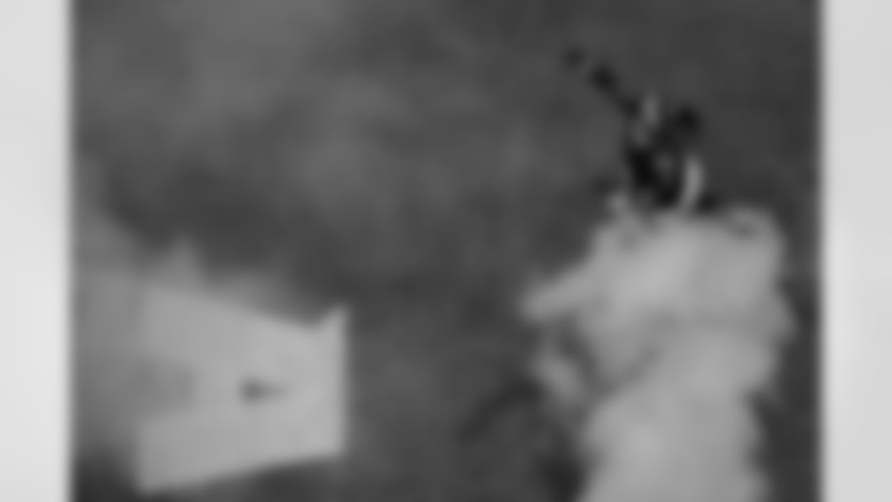 Atlanta Falcons defensive lineman Ruke Orhorhoro #98 walks out of the tunnel before the Week 18 Game against the New Orleans Saints at Mercedes-Benz Stadium in Atlanta, Georgia on Sunday, January 4, 2026. (Photo by Taylor McLaughlin/Atlanta Falcons)