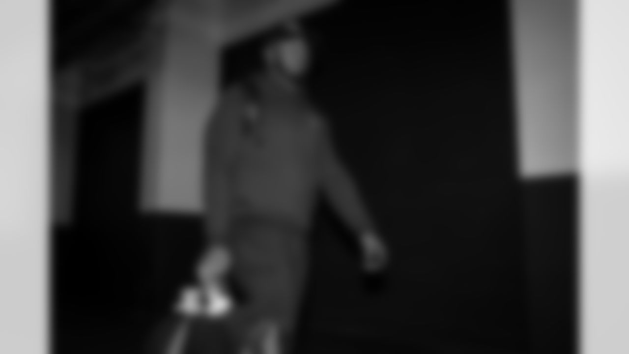 XXXXX arrives before the Week 12 Game against the New Orleans Saints at Caesars Superdome in New Orleans, Louisiana on Sunday, November 23, 2025. (Photo by Jay Bendlin/Atlanta Falcons)