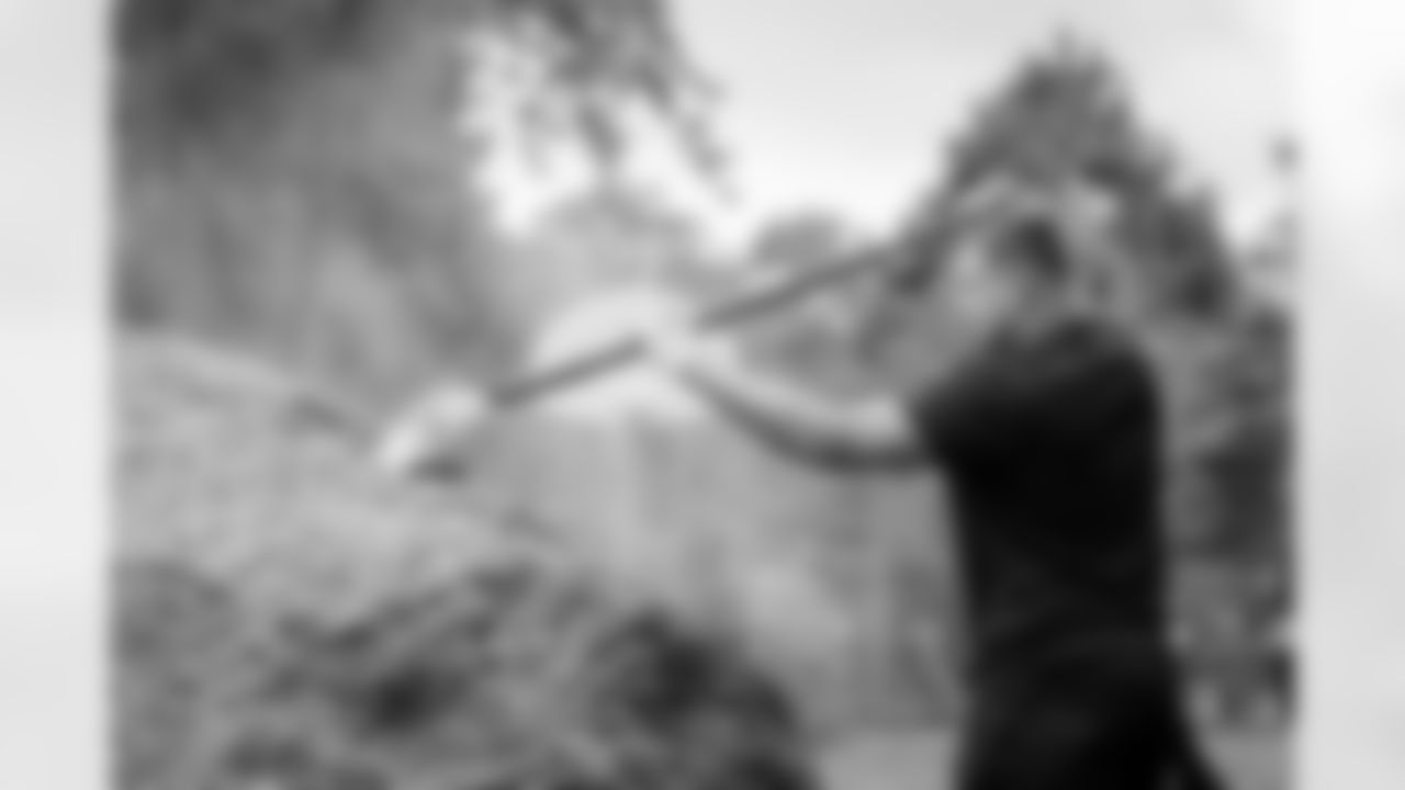 Scenes from the KABOOM! Playground Build at Randolph Medlock Park in Stone Mountain, Ga. on Tuesday, October 28, 2025. (Photo by Serena Brown/Atlanta Falcons)