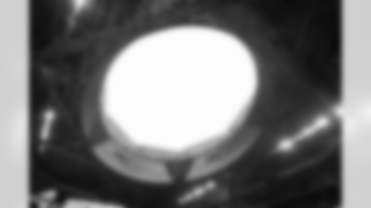 Photos of the roof opening before the Week 11 Game against the Carolina Panthers at Mercedes-Benz Stadium in Atlanta, Georgia on Sunday, November 16, 2025. (Photo by Taylor McLaughlin/Atlanta Falcons)