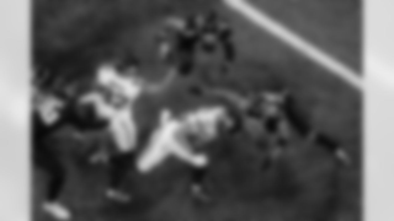 Atlanta Falcons cornerback A.J. Terrell Jr. #24 makes a tackle during the Week 14 Game against the Seattle Seahawks at Mercedes-Benz Stadium in Atlanta, Georgia on Sunday, December 7, 2025. (Photo by Jay Bendlin/Atlanta Falcons)