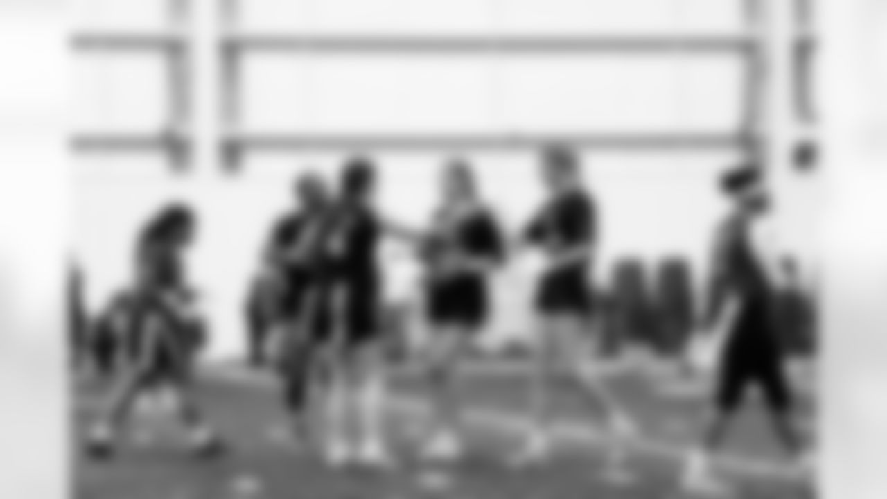 Scenes from the GACA Girls Flag Football All-Star Game at the Atlanta Falcons Training Facility in Flowery Branch, Ga. on Saturday, February 21, 2026. (Photo by Steven Burroughs/Atlanta Falcons)