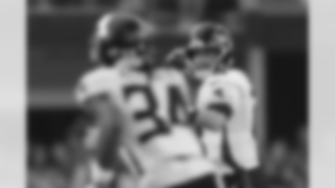 Atlanta Falcons quarterback Kirk Cousins #18 throws a pass during the third quarter of the Week 14 Game against the Minnesota Vikings at U.S Bank Stadium in Minneapolis, Minnesota on Sunday, December 8, 2024. (Photo by Jay Bendlin/Atlanta Falcons)
