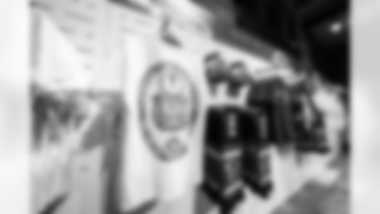 Scenes from Falcons Haus presented by Airbnb at Fotografiska Berlin in Berlin, Germany on Saturday, November 8, 2025. (Photo by Jay Bendlin/Atlanta Falcons)