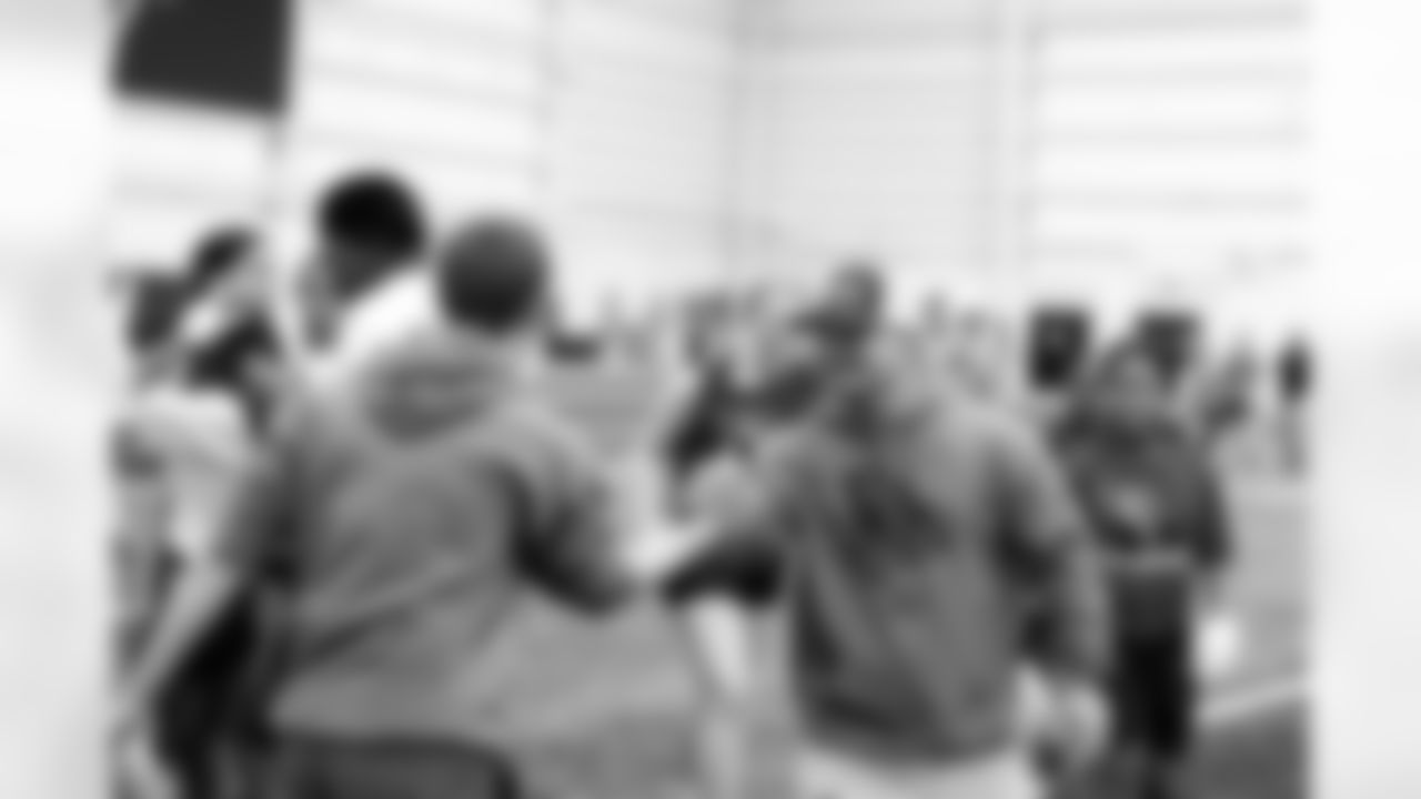 Scenes from the GACA Girls Flag Football All-Star Game at the Atlanta Falcons Training Facility in Flowery Branch, Ga. on Saturday, February 21, 2026. (Photo by Steven Burroughs/Atlanta Falcons)