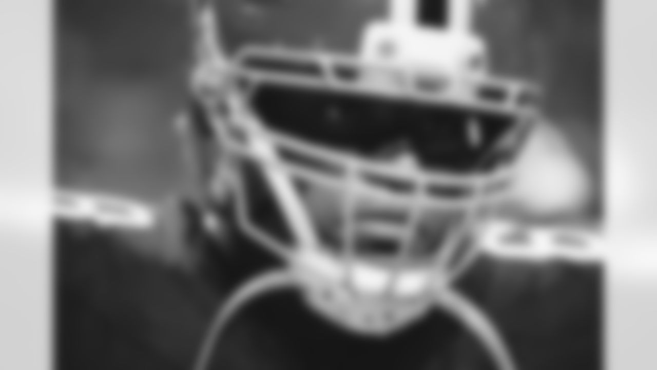 Atlanta Falcons offensive lineman Kyle Hinton #68 during the Week 6 Game against the Buffalo Bills at Mercedes-Benz Stadium in Atlanta, Ga. on Monday, October 13, 2025. (Photo by Brandon Magnus/Atlanta Falcons)
