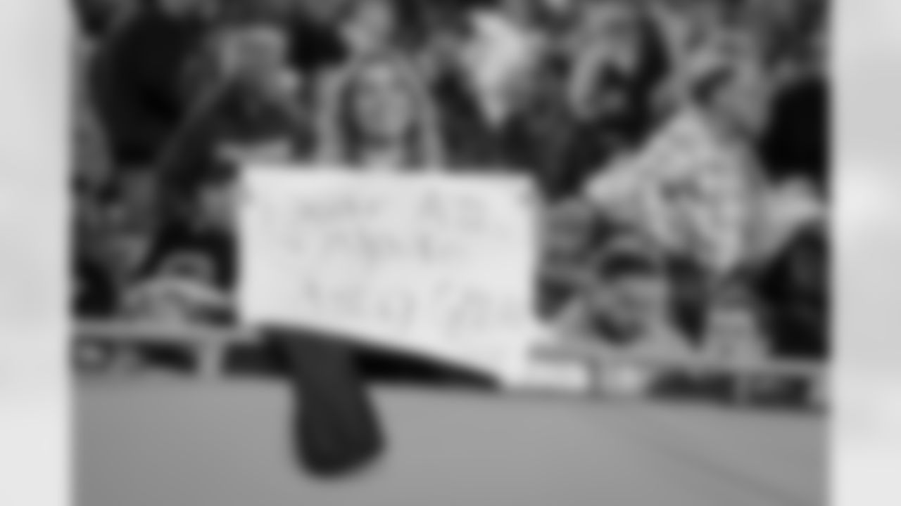 Fan cheers during the Week 15 Game against the Tampa Bay Buccaneers at Raymond James Stadium in Tampa, Florida on Thursday, December 11, 2025. (Photo by Taylor McLaughlin/Atlanta Falcons)