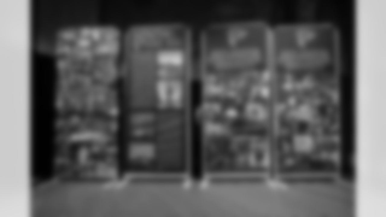 Scenes from Falcons Haus presented by Airbnb at Fotografiska Berlin in Berlin, Germany on Saturday, November 8, 2025. (Photo by Jay Bendlin/Atlanta Falcons)