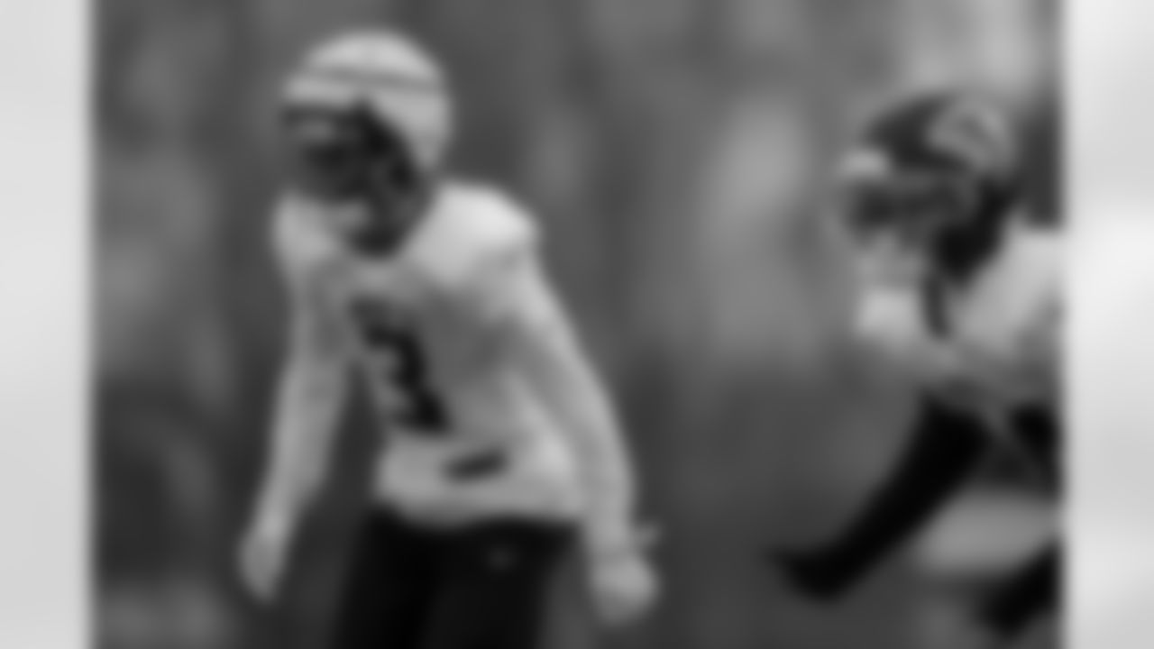 Atlanta Falcons safety Jessie Bates III #3 during practice at Atlanta Falcons Training Facility in Flowery Branch, Georgia, on Thursday, December 4, 2025. (Photo by Taylor McLaughlin/Atlanta Falcons)