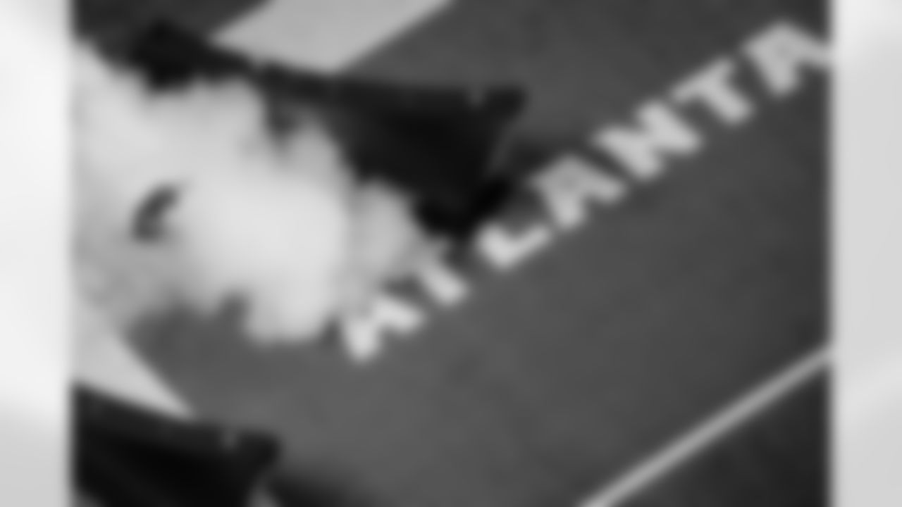 A view from the roof during the Week 1 Game against the Tampa Bay Buccaneers at Mercedes-Benz Stadium in Atlanta, Ga. on Sunday, September 7, 2025. (Photo by Brandon Magnus/Atlanta Falcons)