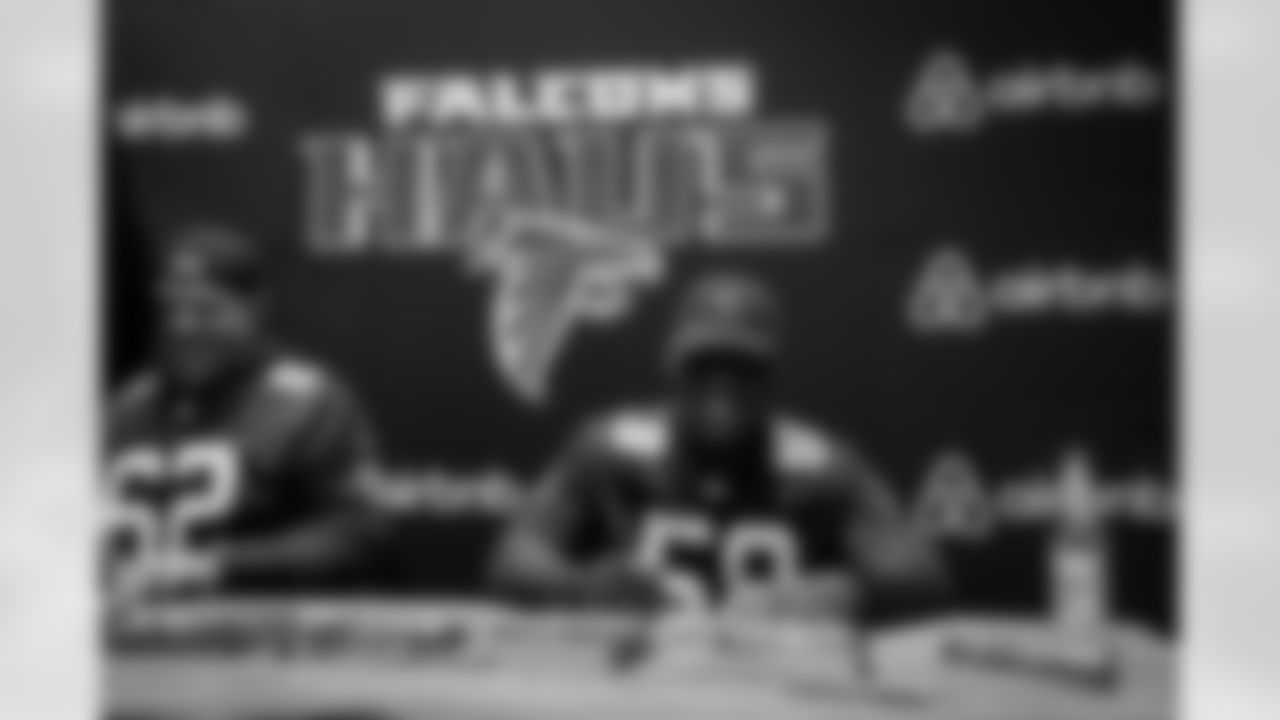 Scenes from Falcons Haus presented by Airbnb at Fotografiska Berlin in Berlin, Germany on Saturday, November 8, 2025. (Photo by Jay Bendlin/Atlanta Falcons)