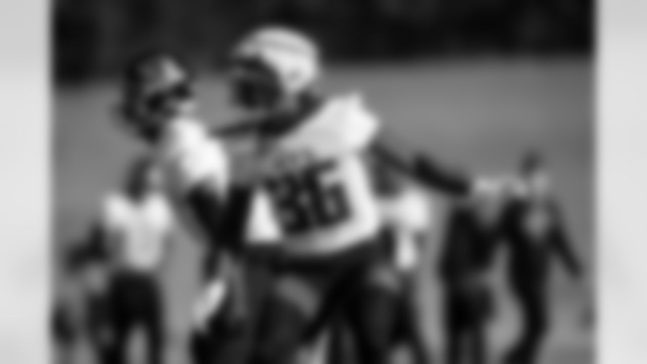 Atlanta Falcons inside linebacker Ronnie Harrison #36 during practice at Atlanta Falcons Training Facility in Flowery Branch, Georgia, on Wednesday, December 3, 2025. (Photo by Jay Bendlin/Atlanta Falcons)