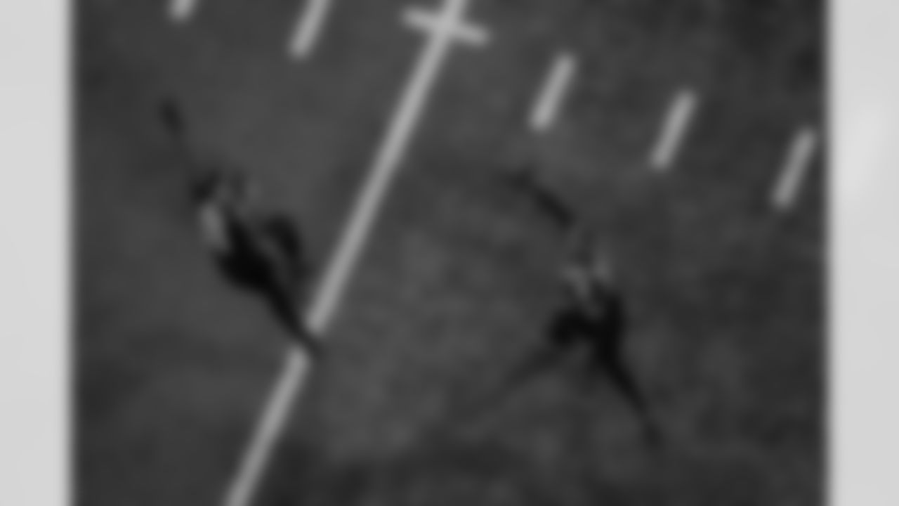 Atlanta Falcons safety Xavier Watts #31 recovers a fumble during the Week 18 Game against the New Orleans Saints at Mercedes-Benz Stadium in Atlanta, Georgia on Sunday, January 4, 2026. (Photo by Taylor McLaughlin/Atlanta Falcons)