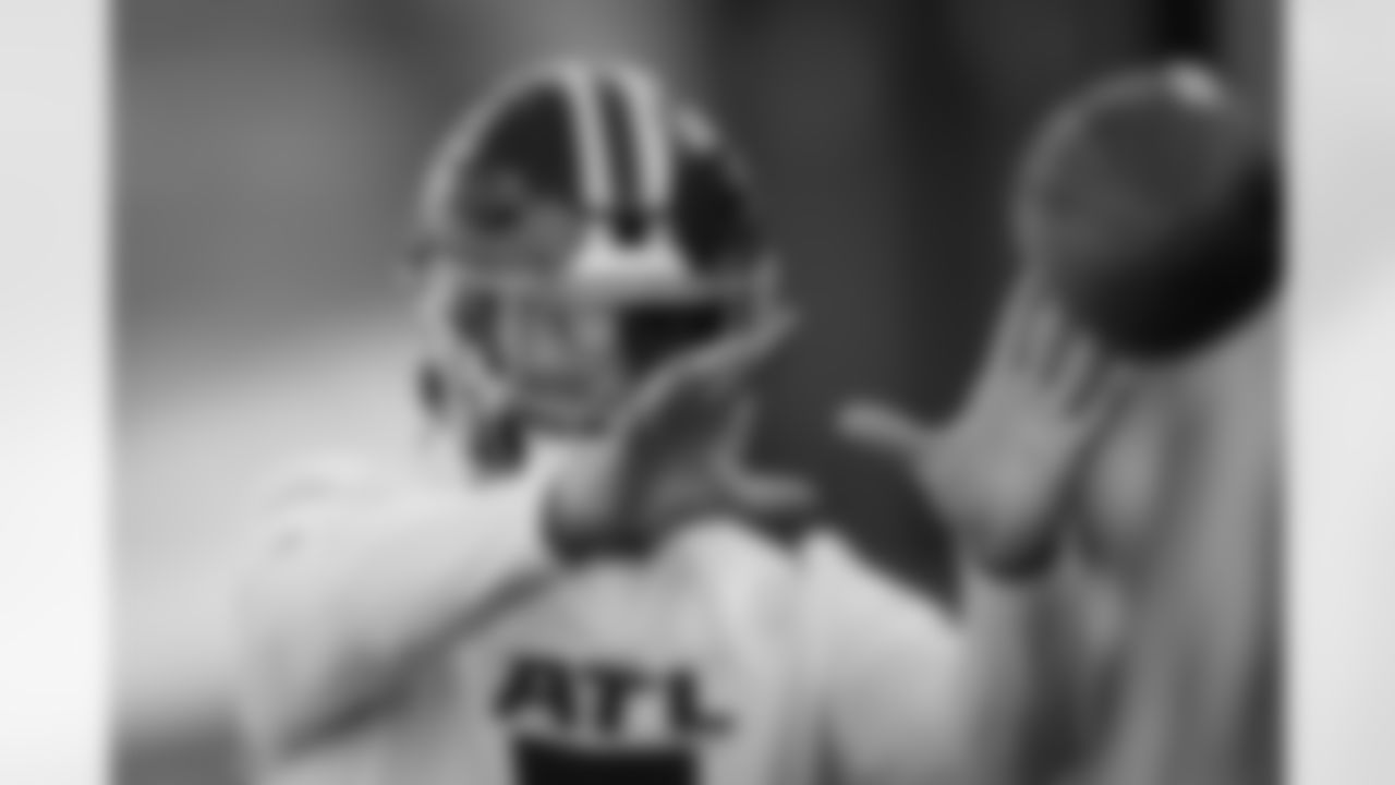 Atlanta Falcons safety Jessie Bates III #3 during practice at Atlanta Falcons Training Facility in Flowery Branch, Georgia, on Wednesday, December 24, 2025. (Photo by Jay Bendlin/Atlanta Falcons)