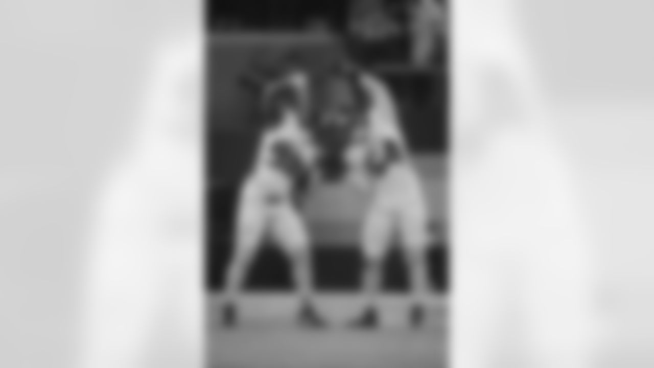 Atlanta Falcons defensive lineman Ruke Orhorhoro #98 reacts after his first career sack during the Week 2 Game against the Minnesota Vikings at U.S. Bank Stadium in Minneapolis, Minnesota on Sunday, September 14, 2025. (Photo by Jay Bendlin/Atlanta Falcons)