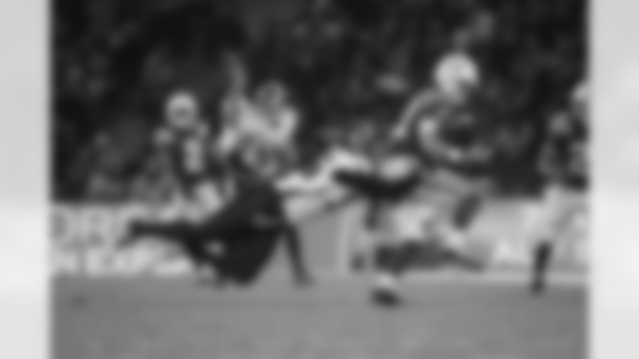 Atlanta Falcons defensive lineman Zach Harrison #96 during the Week 10 Game against the Indianapolis Colts at Olympic Stadium in Berlin, Germany on Sunday, November 9, 2025. (Photo by Jay Bendlin/Atlanta Falcons)