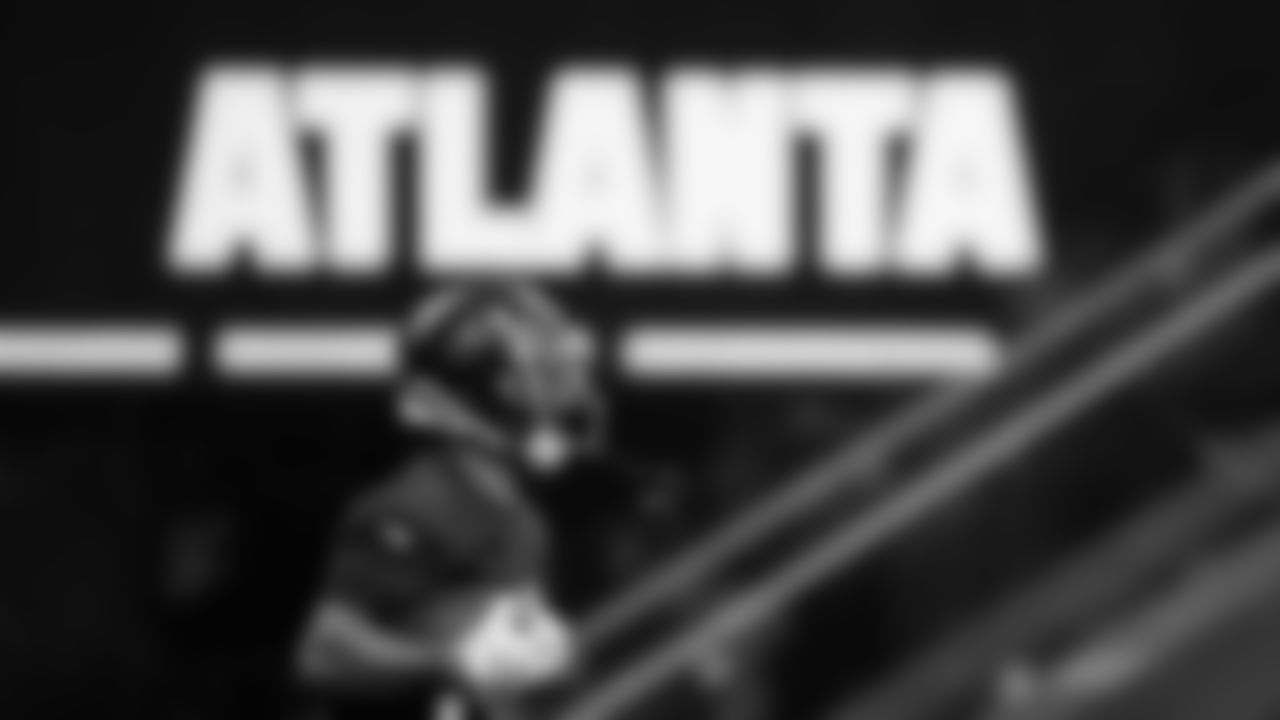 Atlanta Falcons running back Carlos Washington Jr. #28 during OTAs at Mercedes-Benz Stadium in Atlanta, Ga. on Thursday, May 23, 2024. (Photo by Taylor McLaughlin/Atlanta Falcons)