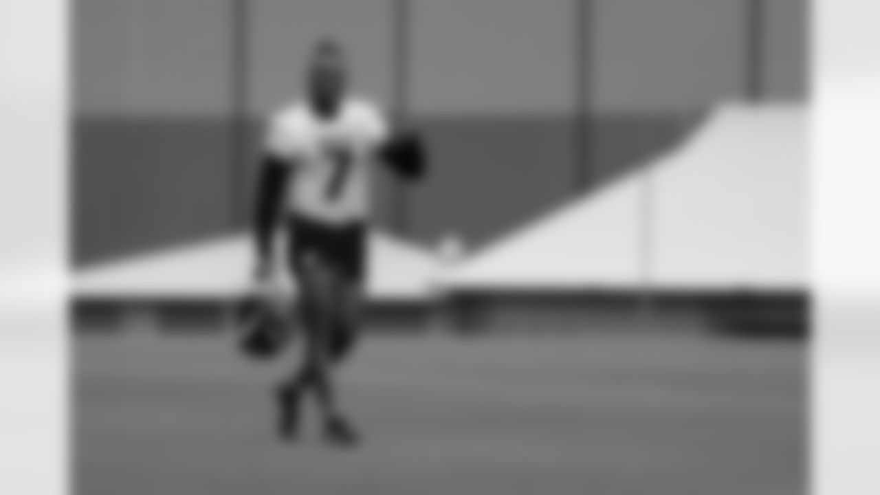 Atlanta Falcons running back Bijan Robinson #7 during practice at Atlanta Falcons Training Facility in Flowery Branch, Georgia, on Thursday, September 12, 2024. (Photo by Jay Bendlin/Atlanta Falcons)