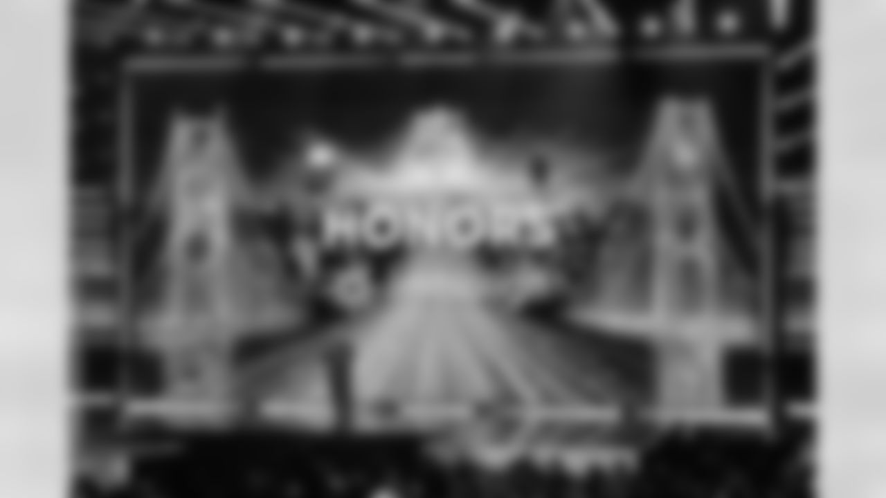 Actor, Jon Hamm hosts the NFL Honors award show, Thursday, Feb. 5, 2026, in San Francisco. (AP Photo/Charlie Riedel)