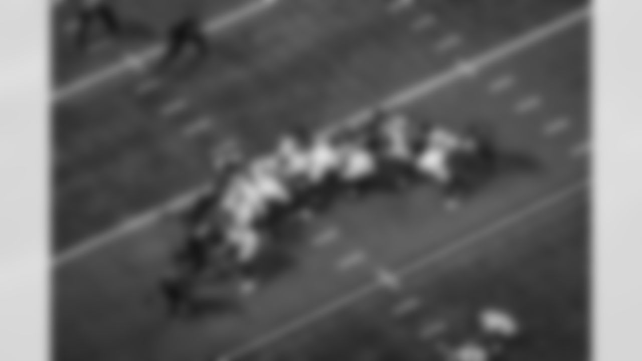 during the Week 14 Game against the Seattle Seahawks at Mercedes-Benz Stadium in Atlanta, Georgia on Sunday, December 7, 2025. (Photo by Jay Bendlin/Atlanta Falcons)