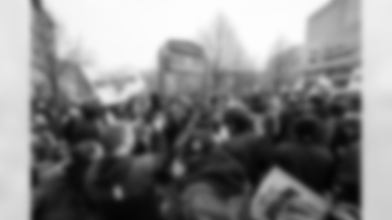 Scenes from the Fan Rally at Belushi's Alexanderplatz in Berlin, Germany on Sunday, November 9, 2025. (Photo by Jay Bendlin/Atlanta Falcons)