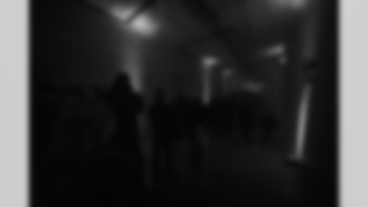 Scenes from Falcons Haus presented by Airbnb at Fotografiska Berlin in Berlin, Germany on Saturday, November 8, 2025. (Photo by Jay Bendlin/Atlanta Falcons)