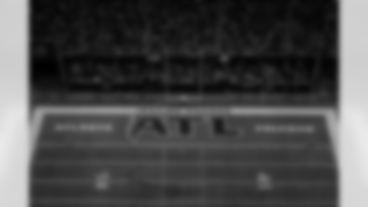 General view during the Week 8 Game against the Miami Dolphins at Mercedes-Benz Stadium in Atlanta, Georgia on Sunday, October 26, 2025. (Photo by Mitch Martin/Atlanta Falcons)