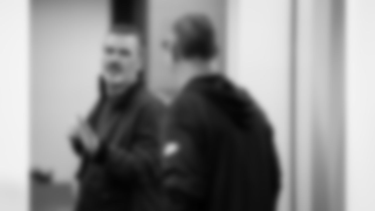 Atlanta Falcons head coach Kevin Stefanski arrives at the Atlanta Falcons Training Facility in Flowery Branch, Ga. on Monday, January 19, 2026. (Photo by Jay Bendlin/Atlanta Falcons)