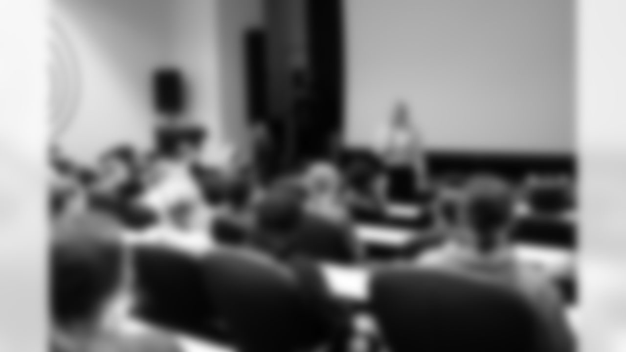 Scenes from the GACA Girls Flag Football All-Star Game at the Atlanta Falcons Training Facility in Flowery Branch, Ga. on Saturday, February 21, 2026. (Photo by Steven Burroughs/Atlanta Falcons)