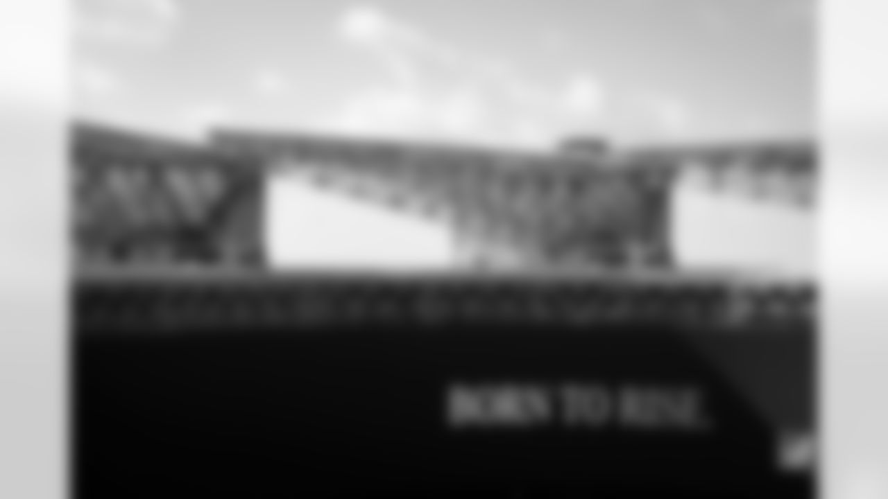 A general view from the roof before the Week 11 Game against the Carolina Panthers at Mercedes-Benz Stadium in Atlanta, Georgia on Sunday, November 16, 2025. (Photo by Brandon Magnus/Atlanta Falcons)