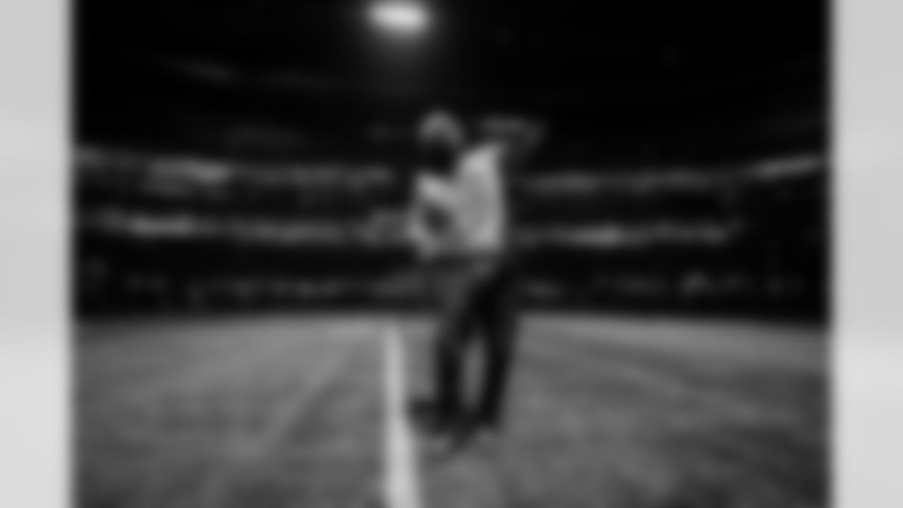 TI performs prior to the Week 3 Game against the Kansas City Chiefs at Mercedes-Benz Stadium in Atlanta, Georgia on Sunday, September 22, 2024. (Photo by Matthew Grimes/Atlanta Falcons)