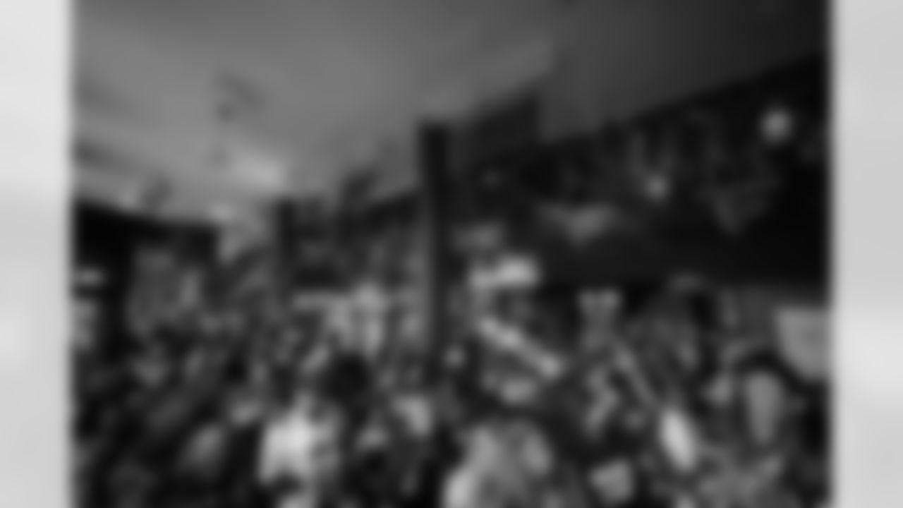 Scenes from the Fan Rally at Belushi's Alexanderplatz in Berlin, Germany on Sunday, November 9, 2025. (Photo by Jay Bendlin/Atlanta Falcons)