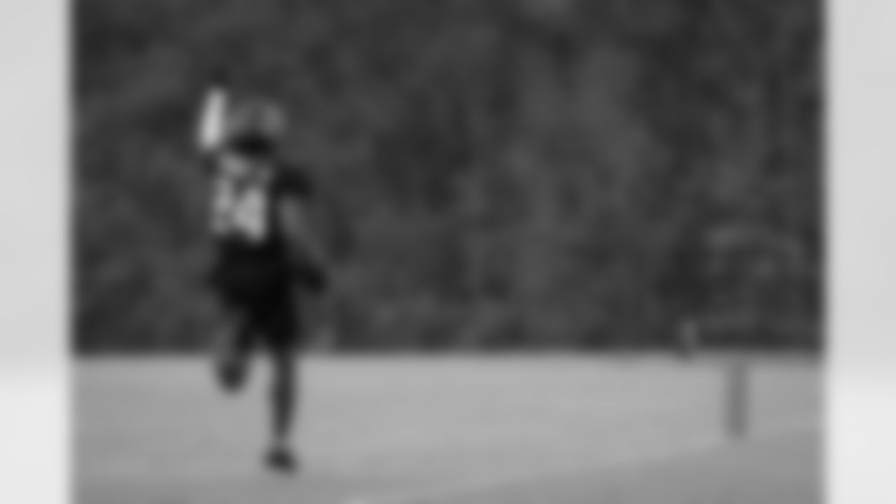 Atlanta Falcons cornerback A.J. Terrell Jr. #24 during practice at Atlanta Falcons Training Facility in Flowery Branch, Georgia, on Thursday, November 20, 2025. (Photo by Jay Bendlin/Atlanta Falcons)