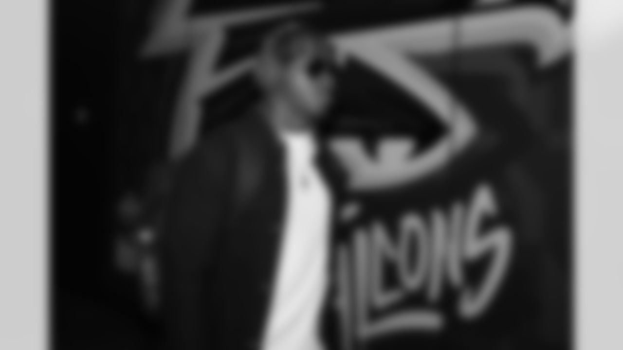 during the Week 10 Game against the Indianapolis Colts at Olympic Stadium in Berlin, Germany on Sunday, November 9, 2025. (Photo by Taylor McLaughlin/Atlanta Falcons)