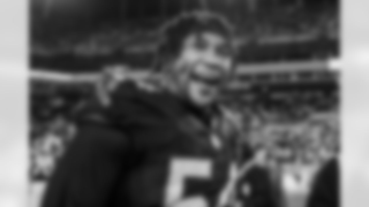 Atlanta Falcons defensive tackle Brandon Dorlus #54 reacts during the Week 15 Game against the Tampa Bay Buccaneers at Raymond James Stadium in Tampa, Florida on Thursday, December 11, 2025. (Photo by Mitch Martin/Atlanta Falcons)