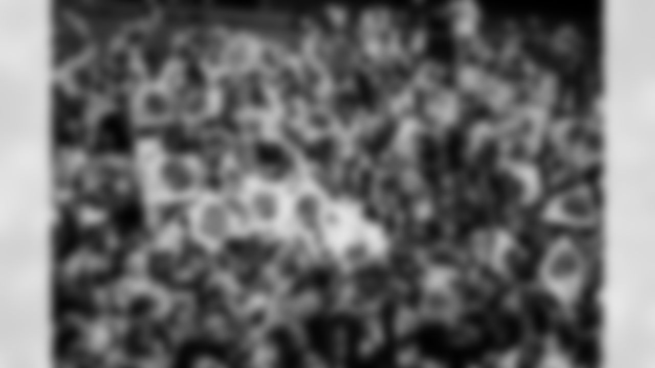 Fans during the Week 11 Game against the Carolina Panthers at Mercedes-Benz Stadium in Atlanta, Georgia on Sunday, November 16, 2025. (Photo by AJ Reynolds/Atlanta Falcons)