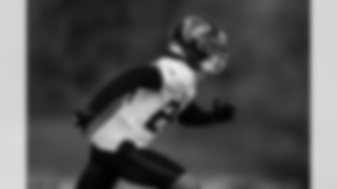 Atlanta Falcons cornerback A.J. Terrell Jr. #24 during practice at Atlanta Falcons Training Facility in Flowery Branch, Georgia, on Wednesday, December 17, 2025. (Photo by Jay Bendlin/Atlanta Falcons)