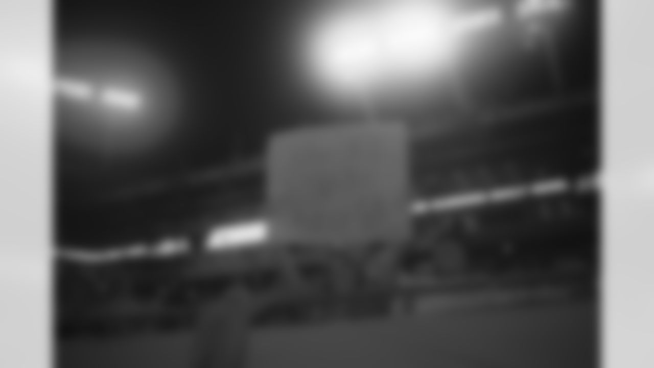 Fans during the Week 15 Game against the Tampa Bay Buccaneers at Raymond James Stadium in Tampa, Florida on Thursday, December 11, 2025. (Photo by Brandon Magnus/Atlanta Falcons)