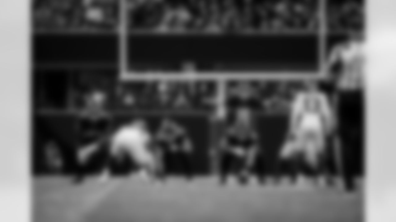 Atlanta Falcons quarterback Kirk Cousins #18 during the Week 14 Game against the Seattle Seahawks at Mercedes-Benz Stadium in Atlanta, Georgia on Sunday, December 7, 2025. (Photo by Taylor McLaughlin/Atlanta Falcons)