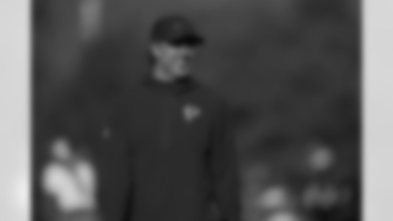 Atlanta Falcons coaching staff during the Practice at Atlanta Falcons Training Facility in Flowery Branch, Georgia on Wednesday, November 19, 2025. (Photo by Jay Bendlin/Atlanta Falcons)