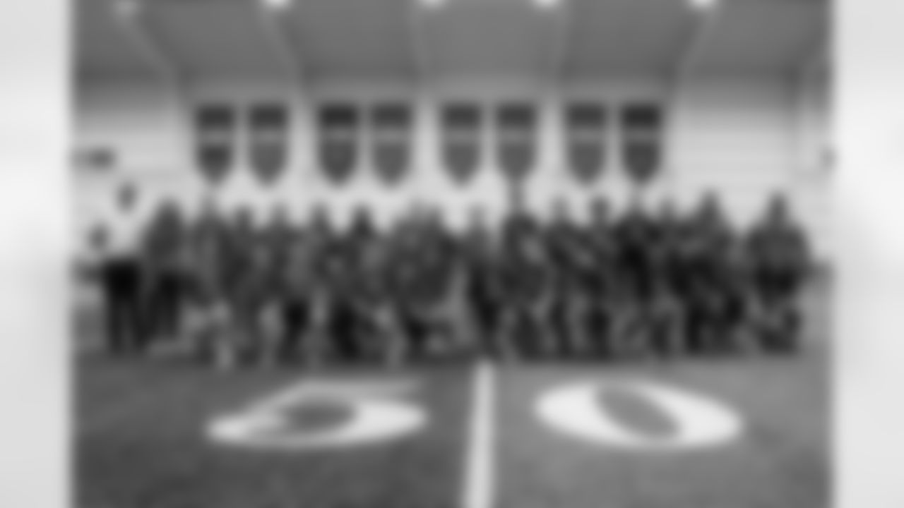 Scenes from the GACA Girls Flag Football All-Star Game at the Atlanta Falcons Training Facility in Flowery Branch, Ga. on Saturday, February 21, 2026. (Photo by Jay Bendlin/Atlanta Falcons)