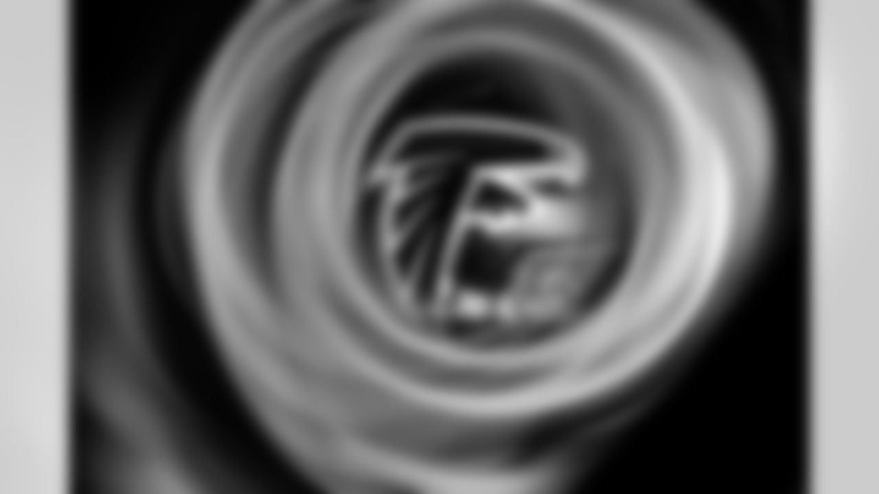 General view of equipment prior to the Week 7 Game against the San Francisco 49ers at Levi's Stadium in Santa Clara, California on Sunday, October 19, 2025. (Photo by Jay Bendlin/Atlanta Falcons)